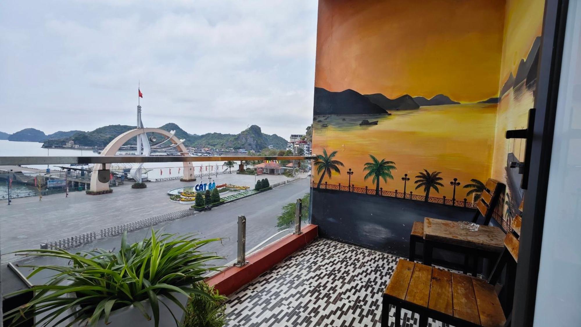 Catba Pod Hostel - Restaurant And Rooftop Bar Dong Khe Sau Exterior foto