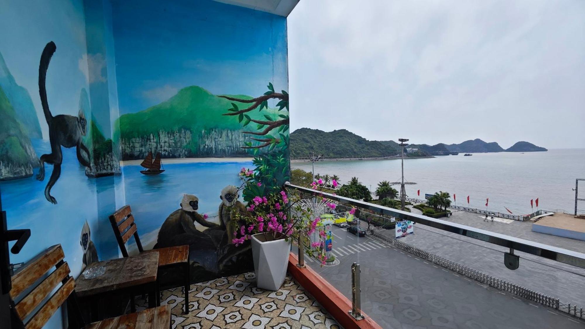 Catba Pod Hostel - Restaurant And Rooftop Bar Dong Khe Sau Exterior foto